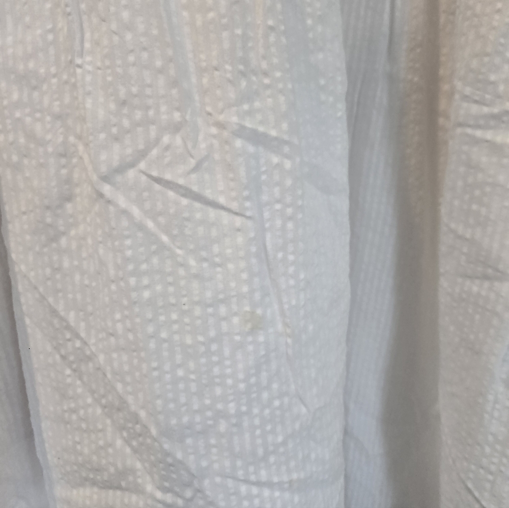 Vineyard Vines For Target White Rufdle V Neck Dress Size 3x - Picture 3 of 5
